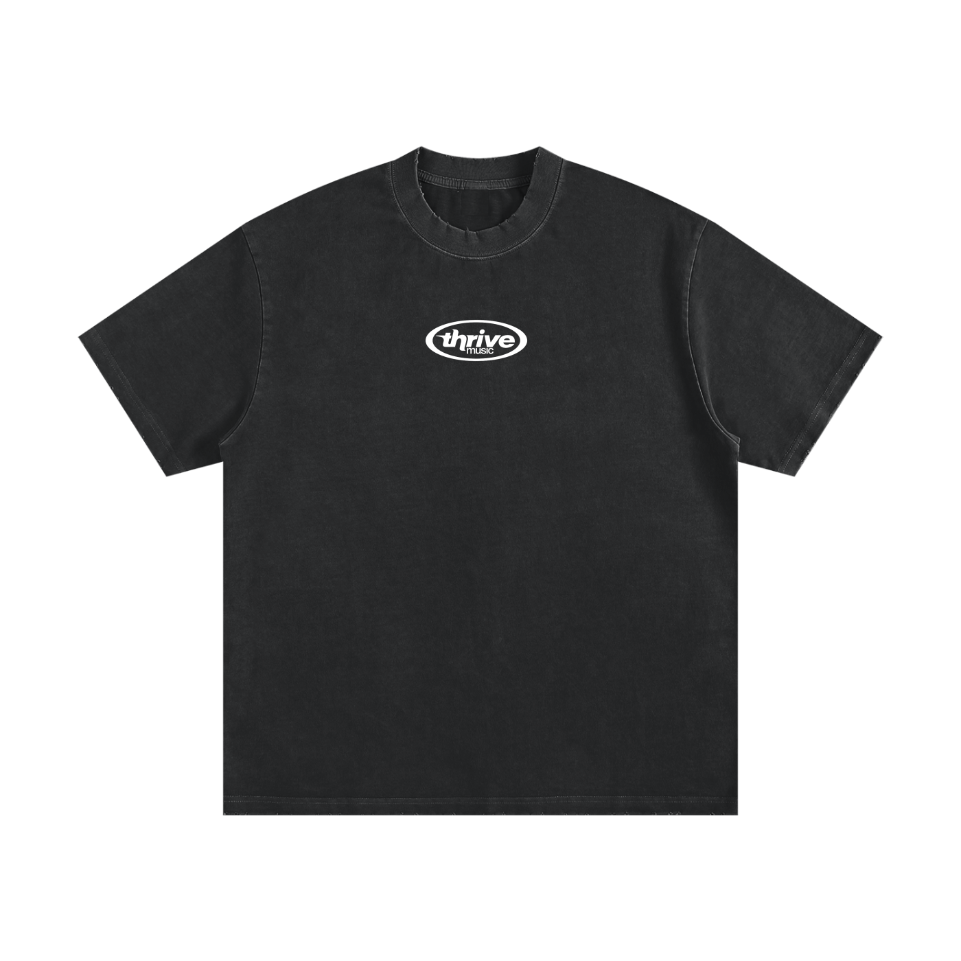 Thrive Vintage Logo Frayed T-Shirt